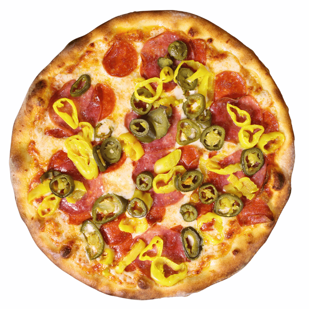 10" Hot Italian Pizza.