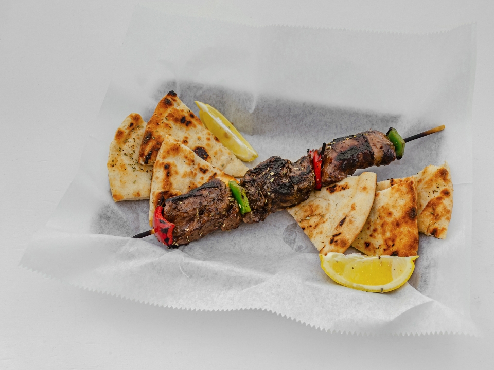 Skirt Steak Kalamaki.