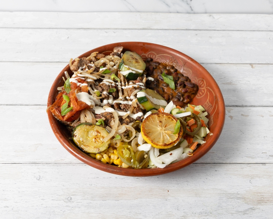 Chicken Bihari Kebab Bowl.