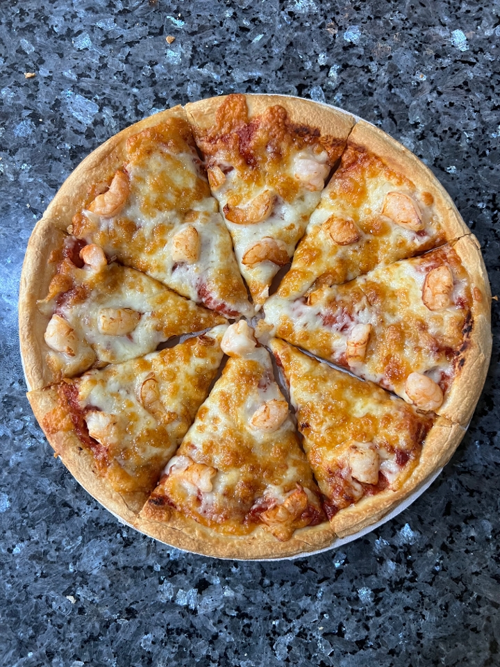 Shrimp Pizza.