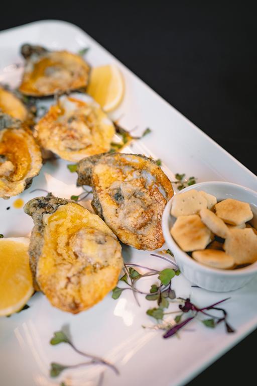 Hot Parmesan Oysters.