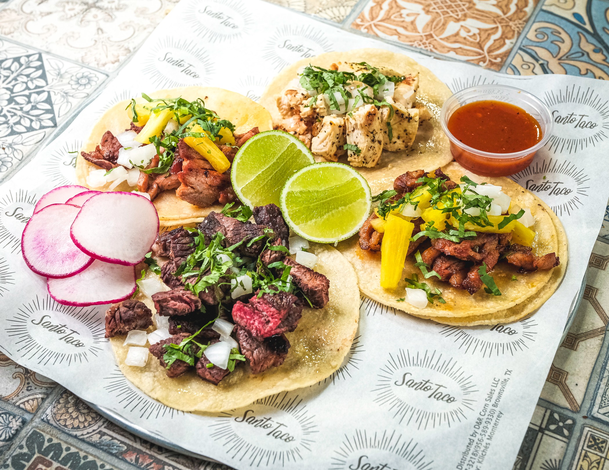 #1 - 5 Tacos & Drink.