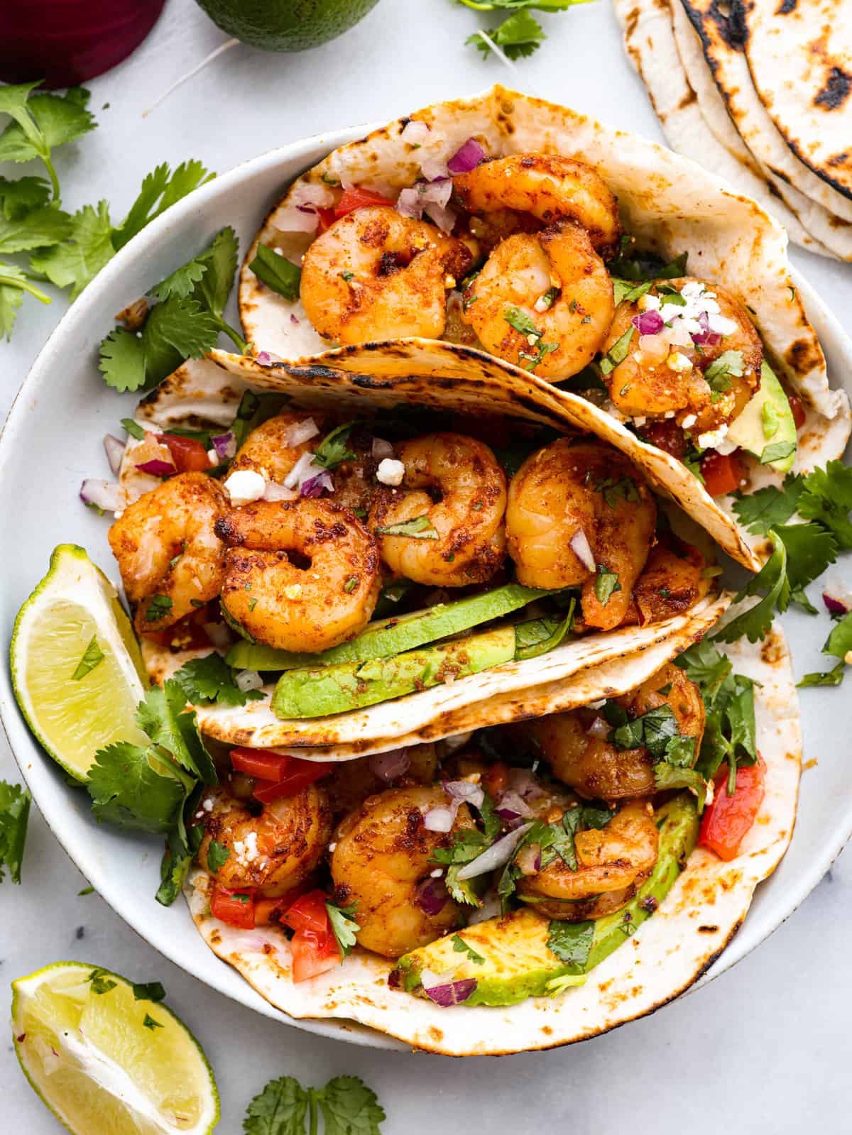 Shrimp Tacos.