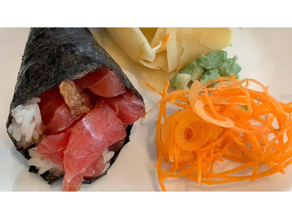 Tuna Hand Roll.