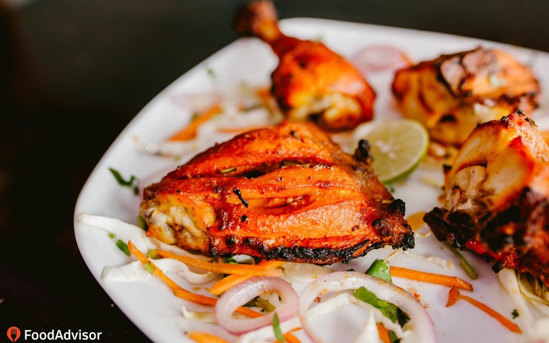 TANDOORI CHICKEN 1/2.