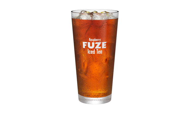 Fuze Tea Raspberry.