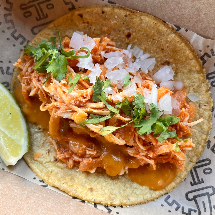 Chicken Tinga Taco.