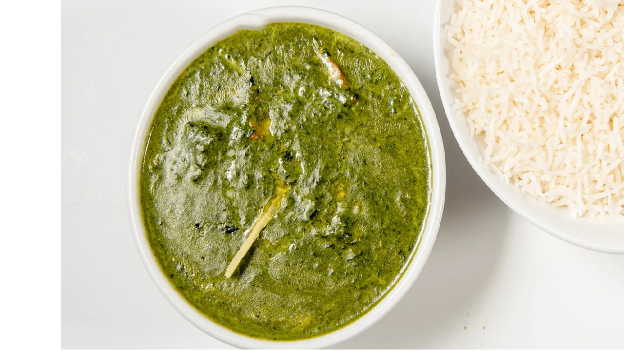 Saag (Spinach) Curry.