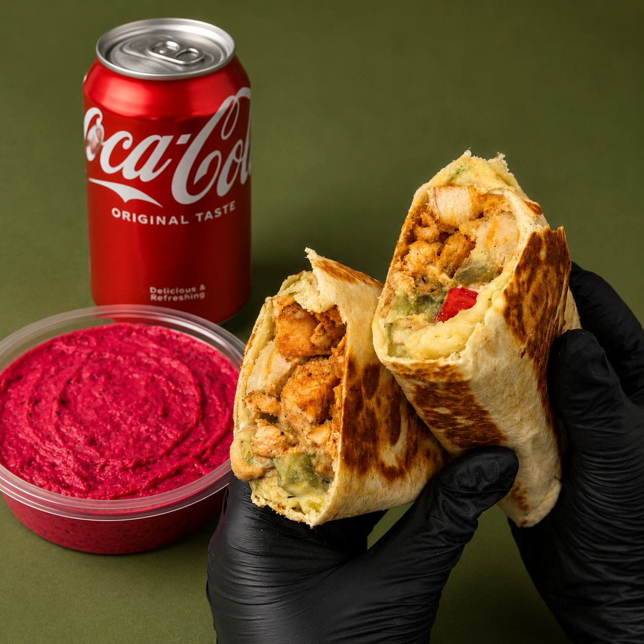 Shawarma Arabi Heat Combo.
