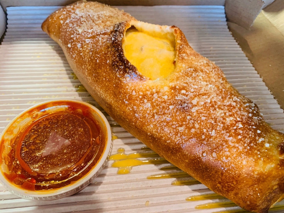 Cheese Stromboli.
