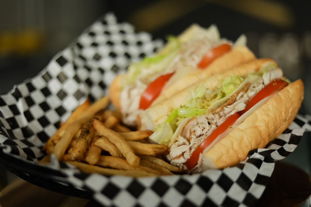 Terp’s Turkey &cheese.