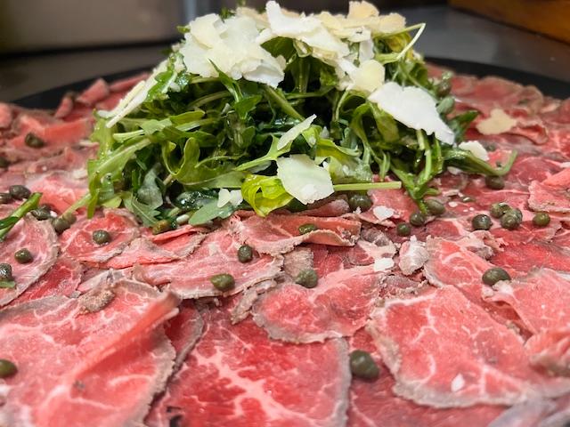 Beef Carpacio.