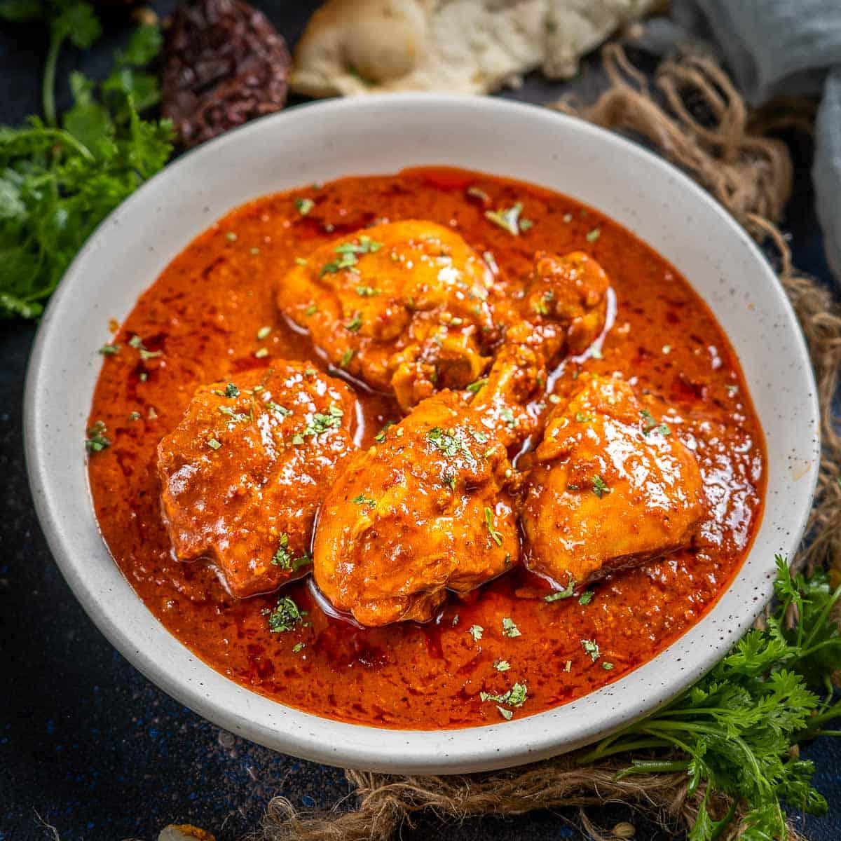 Chicken Vindaloo.