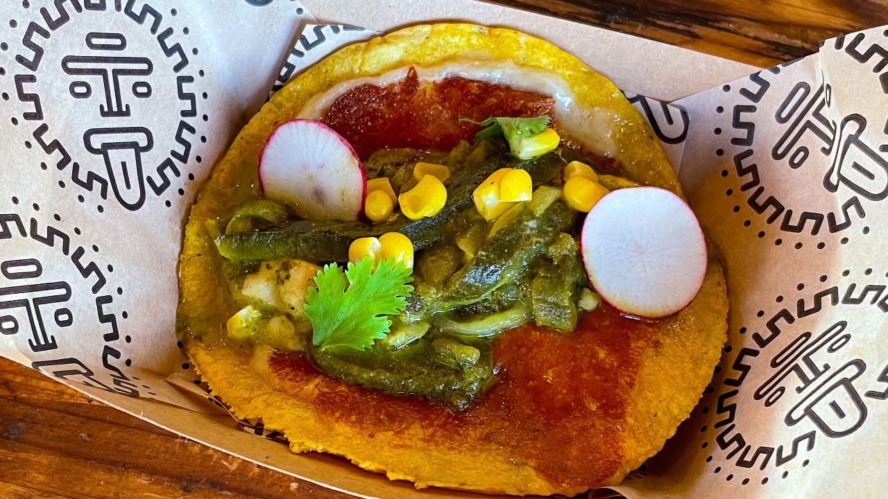 Rajas Poblanas Taco.