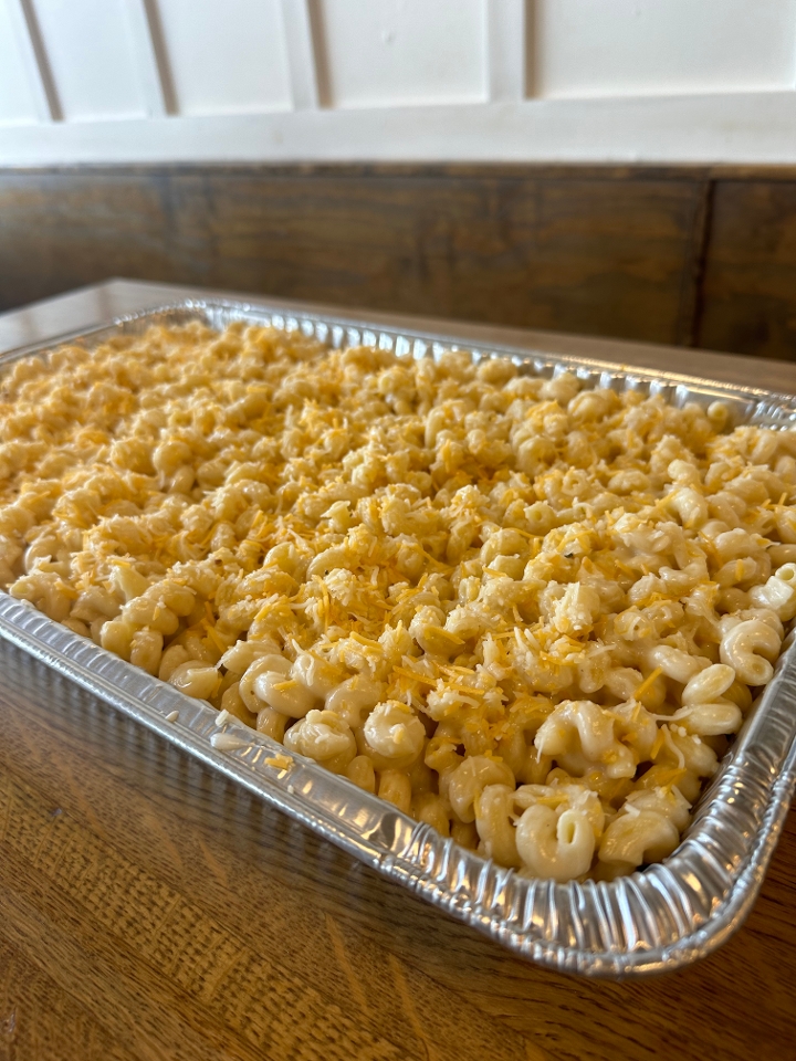 Large mac & cheese tray.