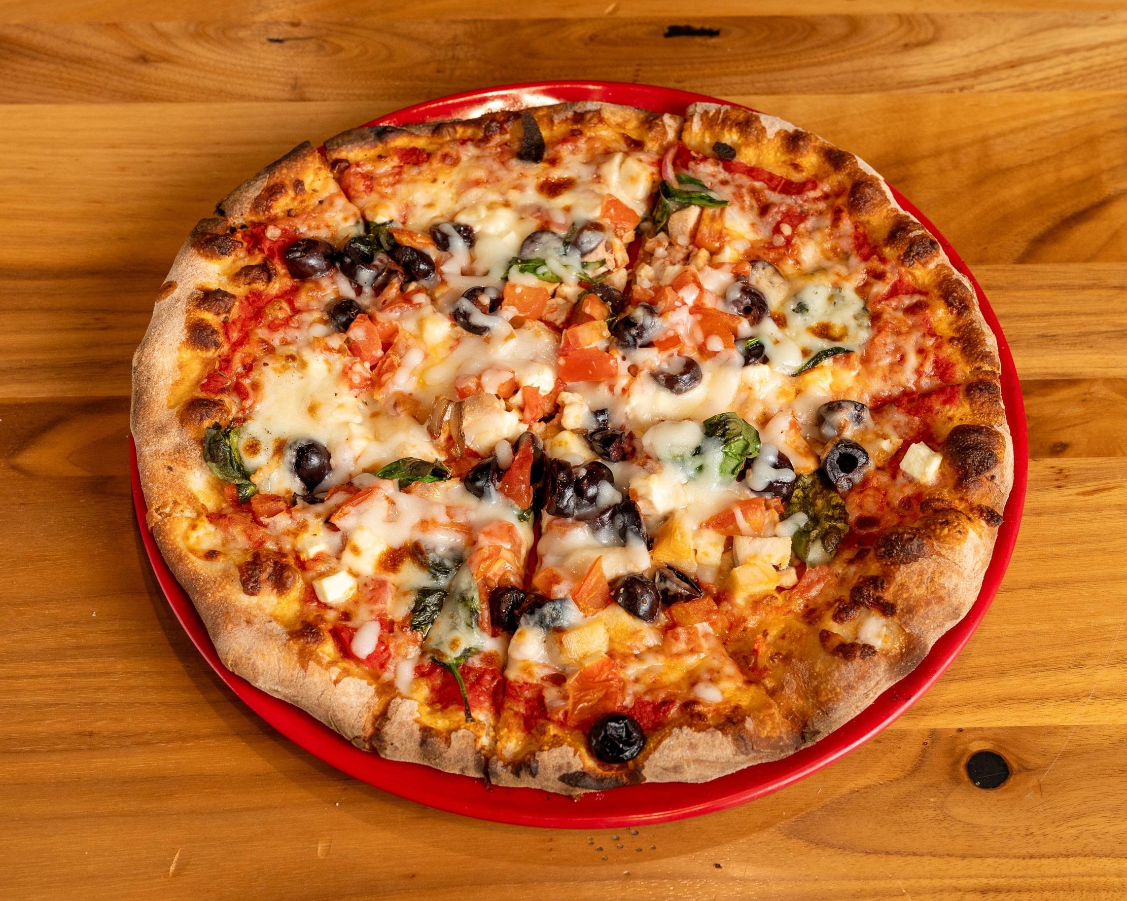 Mediterranean Pizza.
