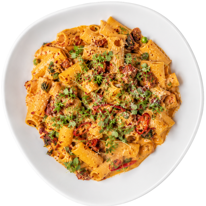 Spicy Rigatoni Alla Vodka.