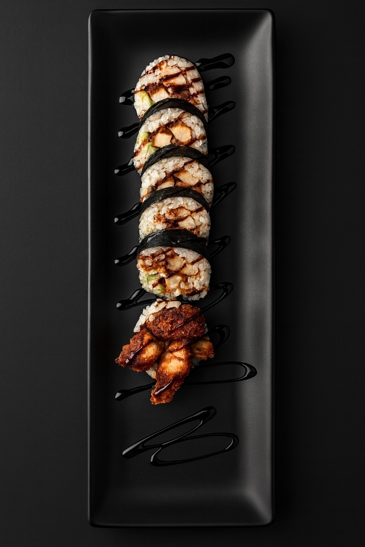 Chicken Katsu Maki Roll.