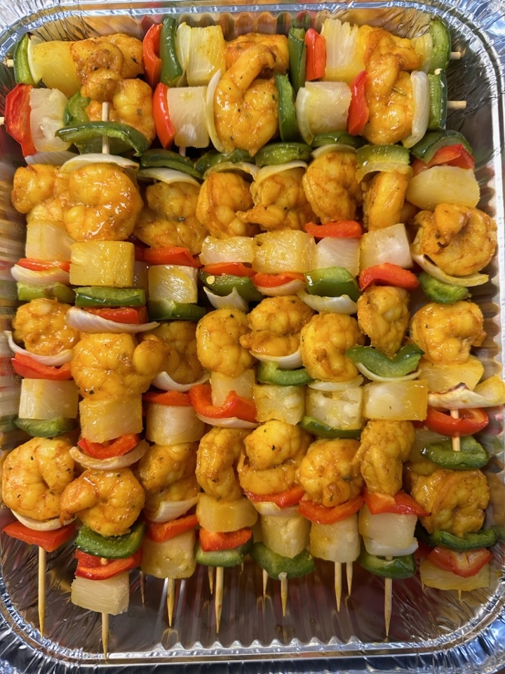 Shrimp Kabob.