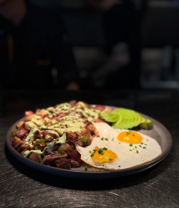 Beef Filet Hash.