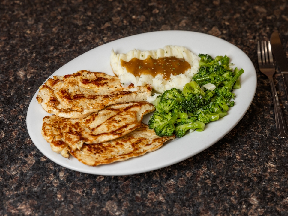Grilled Chicken Platter.