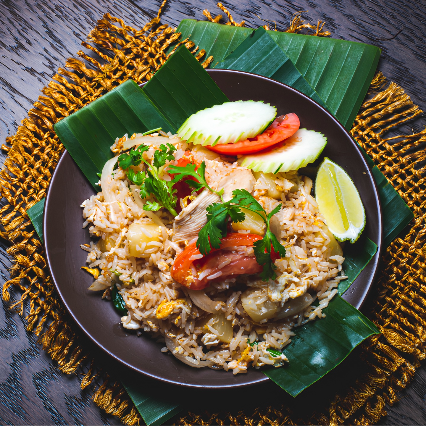 Pineapple Fried Rice.
