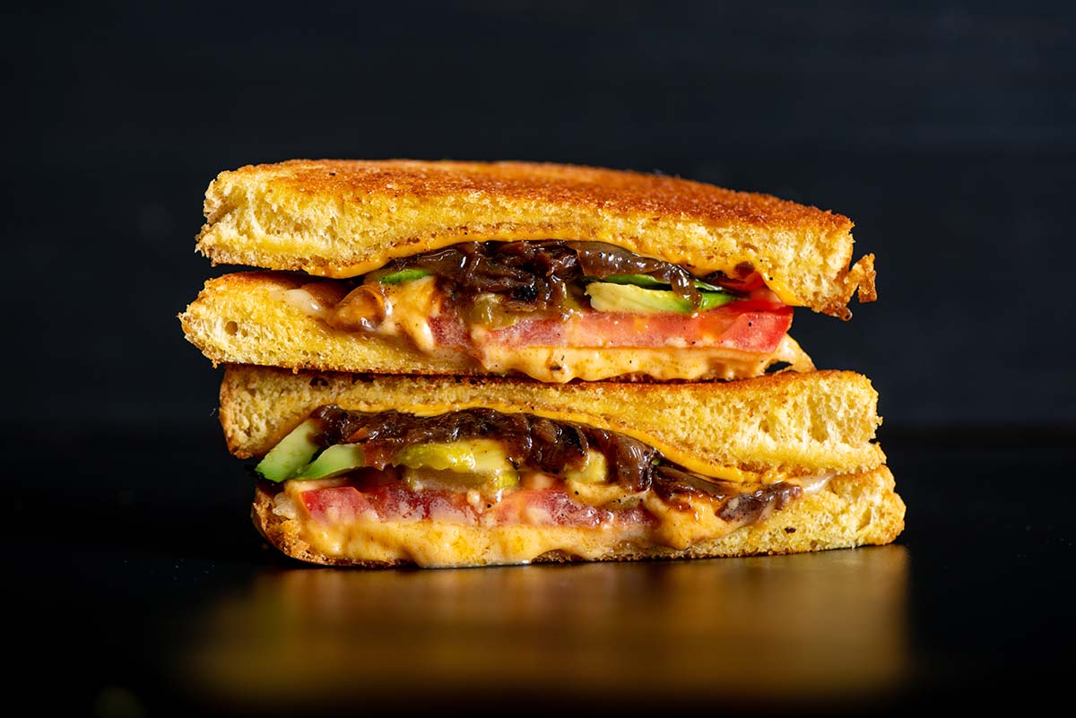 Loaded Grilled Cheese.