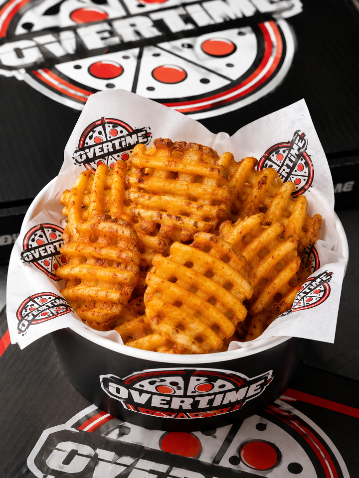 WAFFLE FRIES.