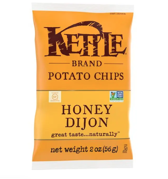 Chips [honey dijon] kettle brand.