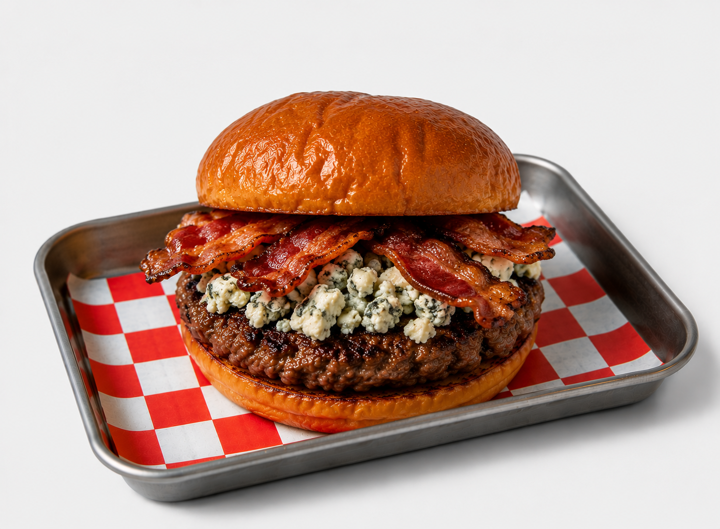 Bacon Blue Burger.