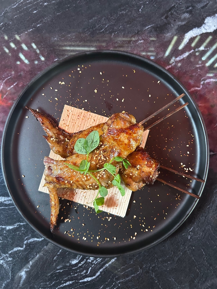 Chicken Wings Robata-Grilled.