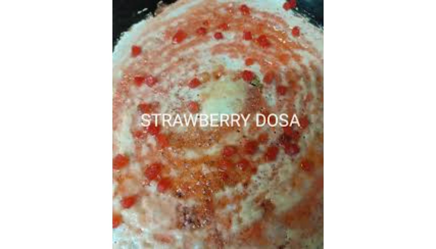 Strawberry Dosa.