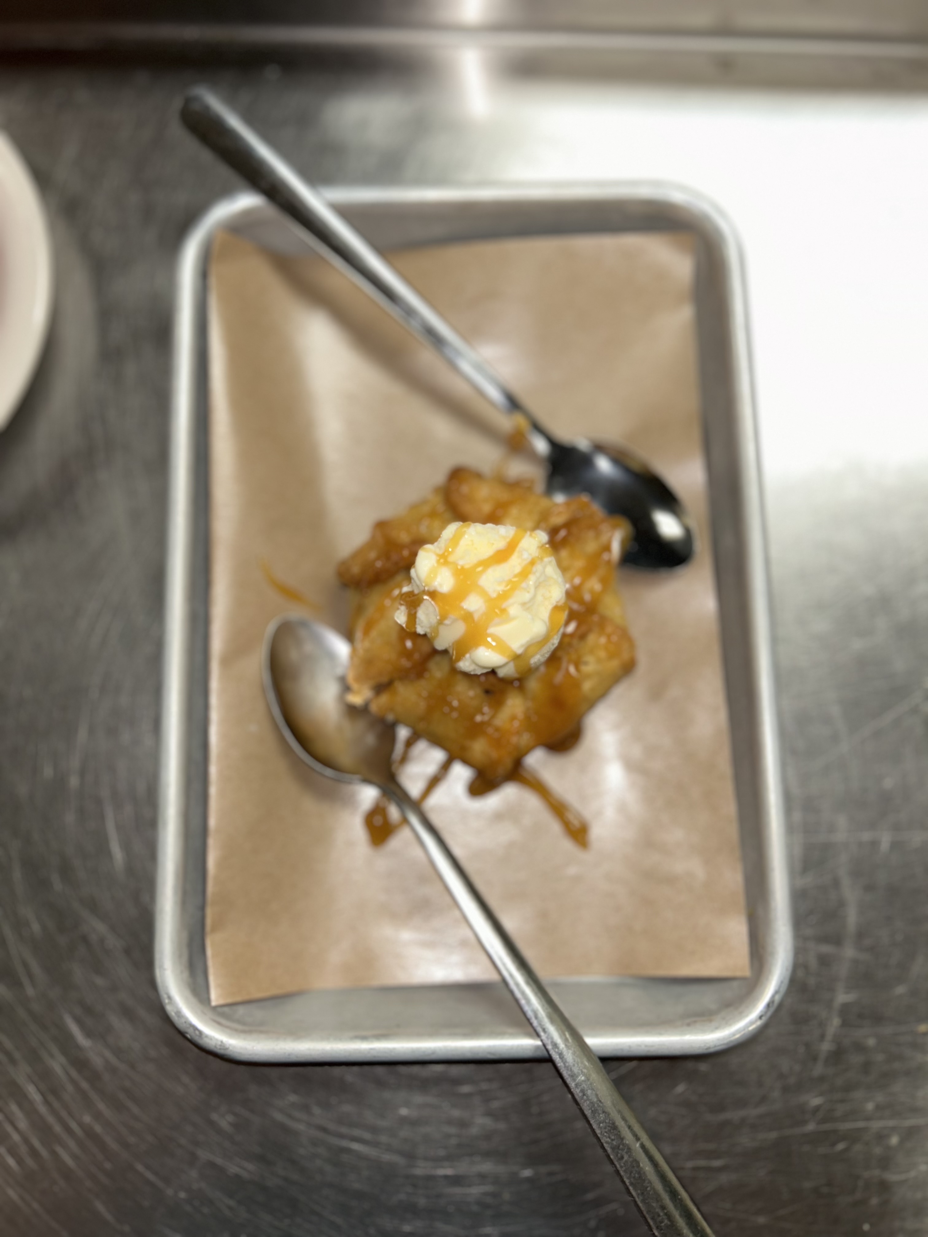 Apple Crostada.