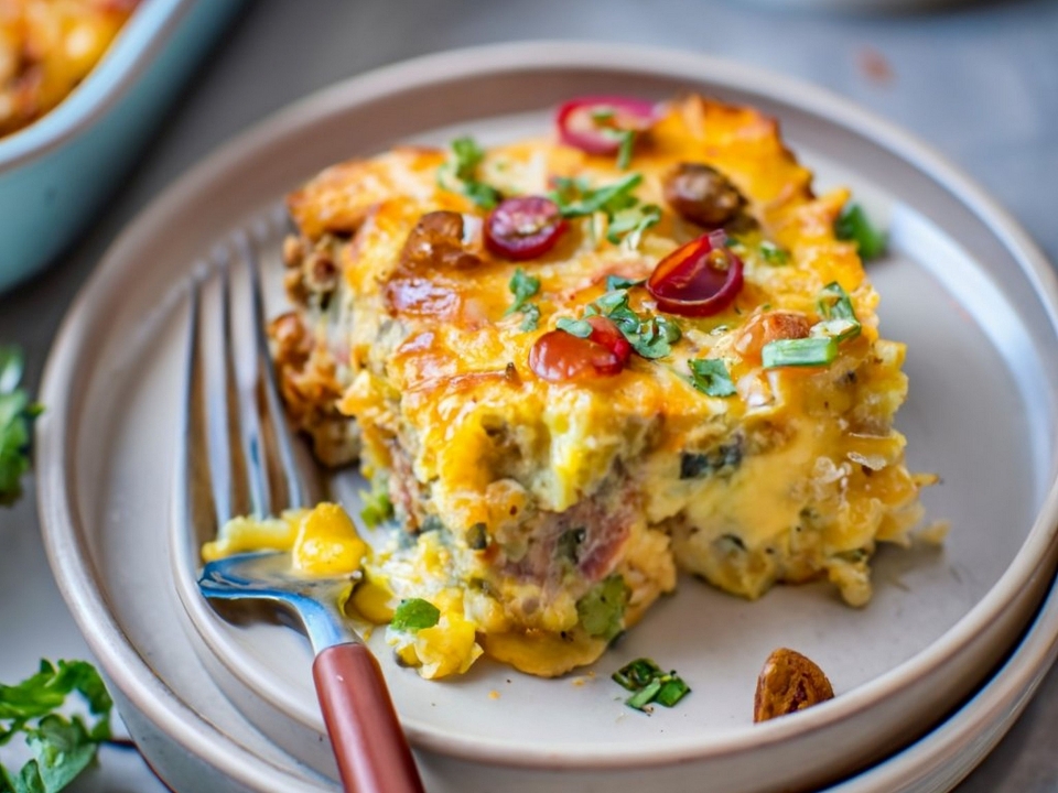 Huevos Con Chorizo.