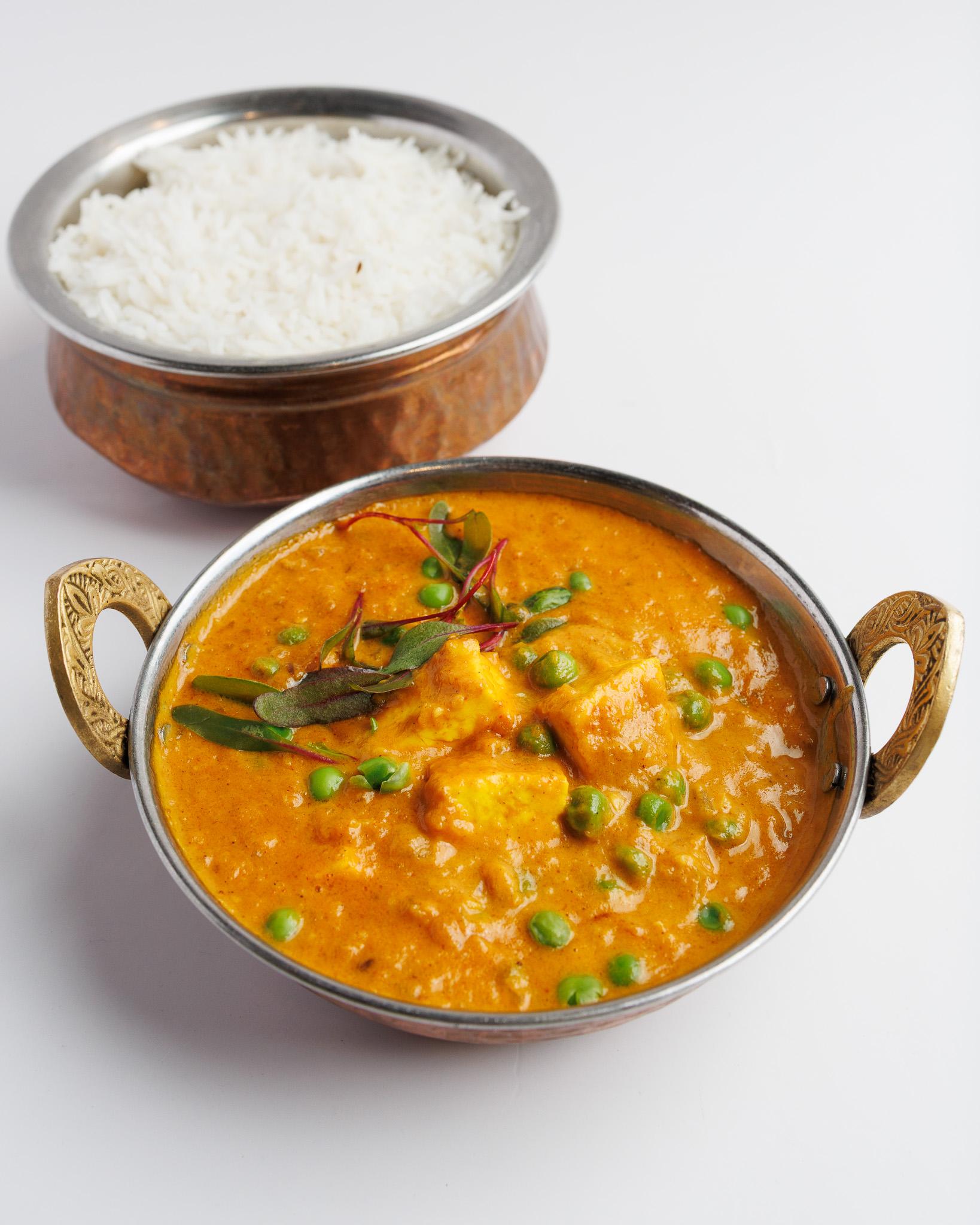 Mutter Paneer  (GF, VG).