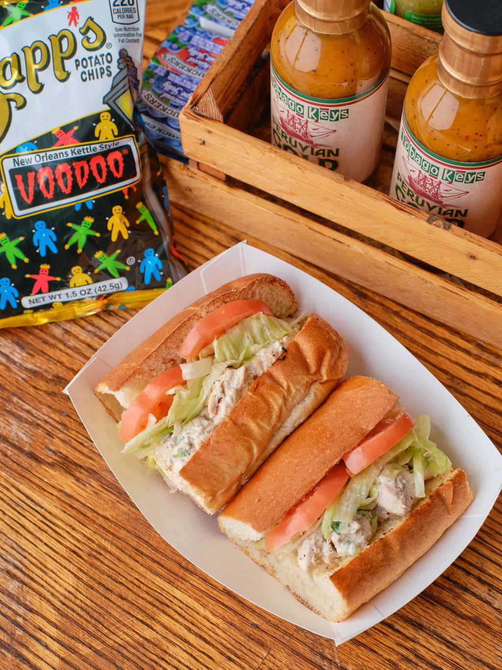 4'' Chicken Salad Sub.
