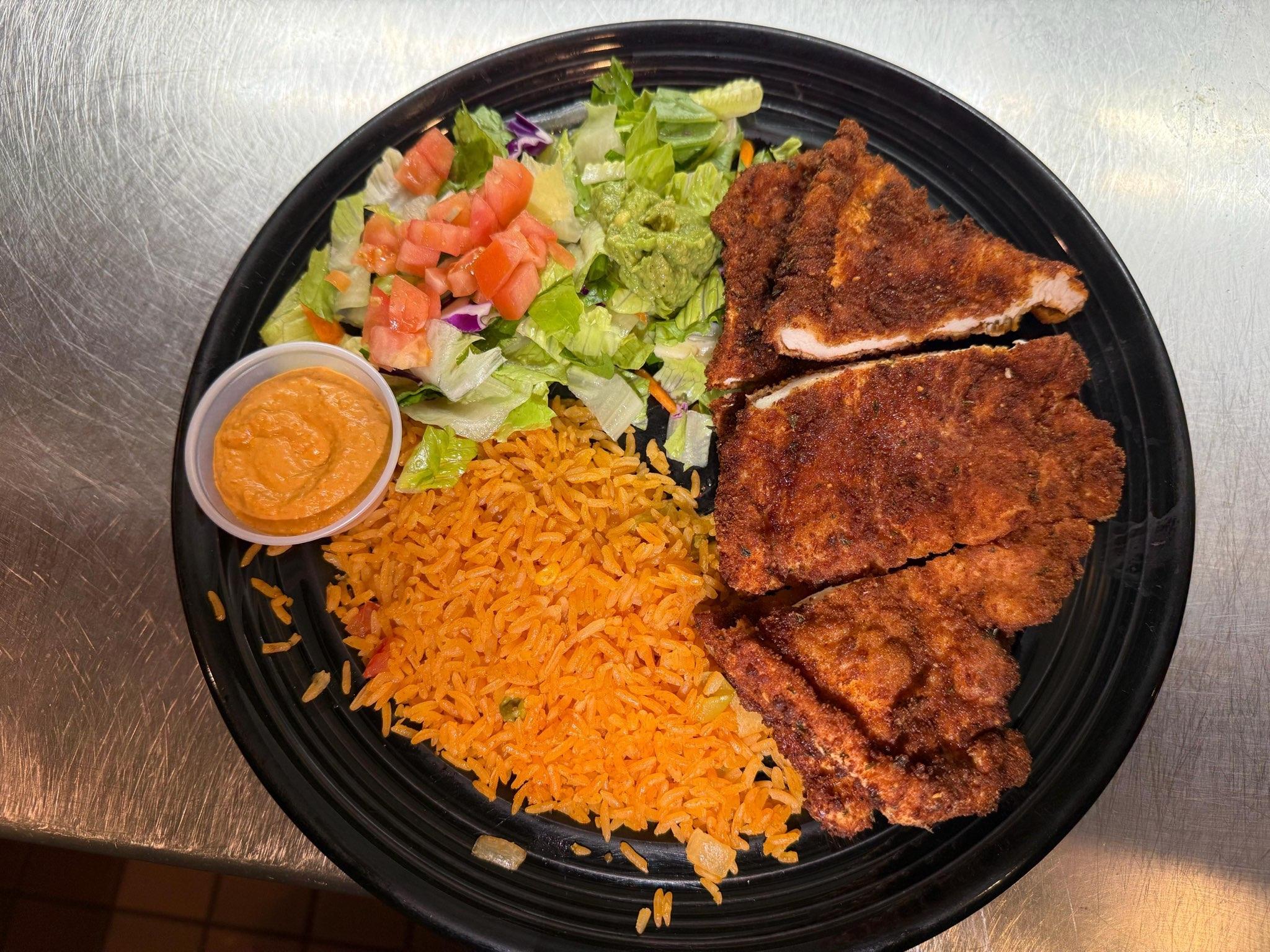 Pollo Empanizado.