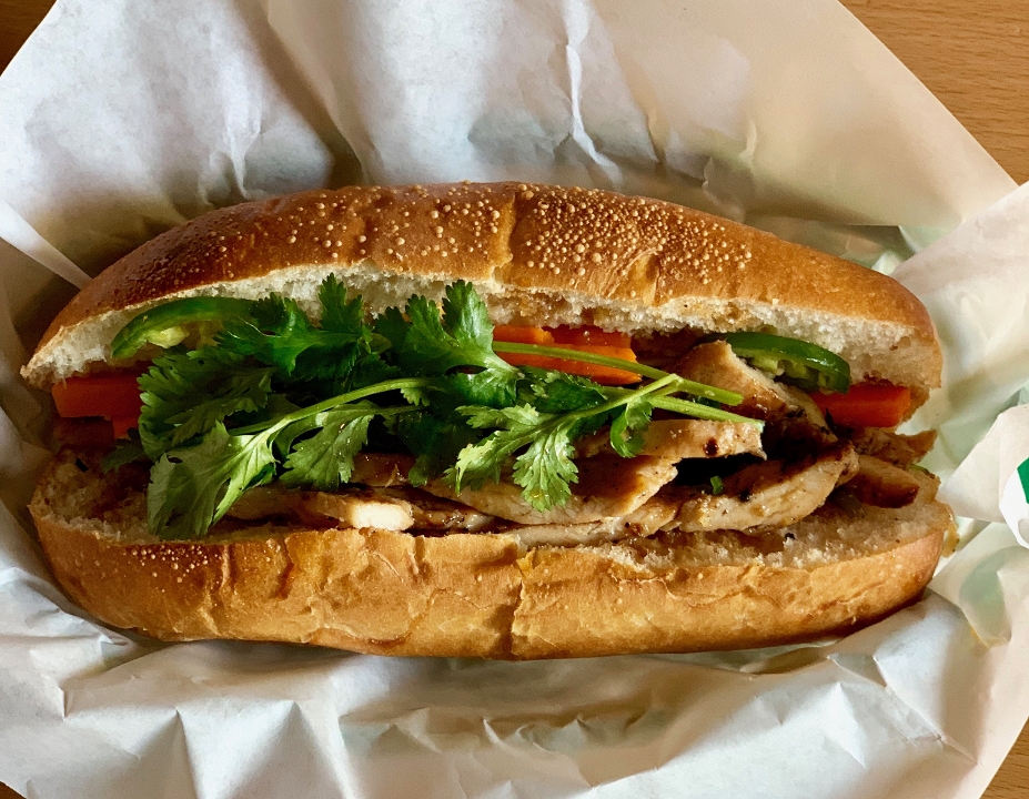 Banh Mi  Scramble Egg.