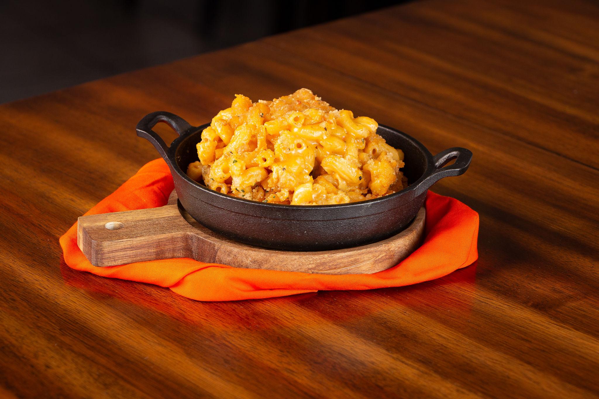 Baked Mac & Cheese.