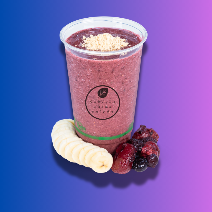 Peanut Butter & Jelly Smoothie.