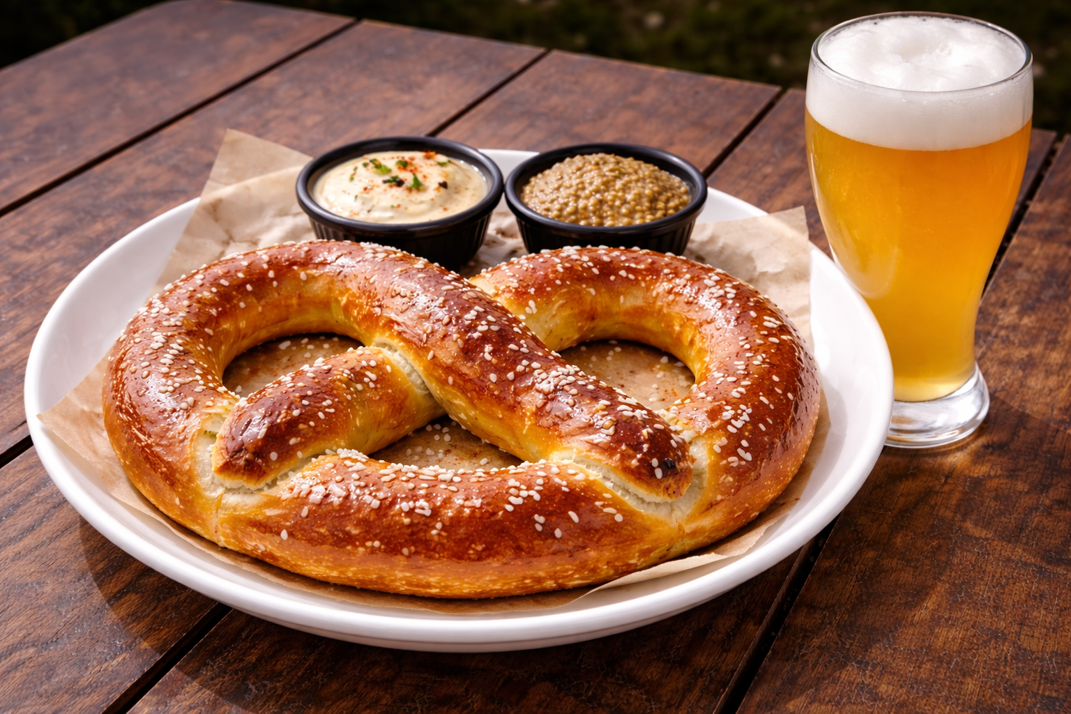 The House Knot Pretzel.