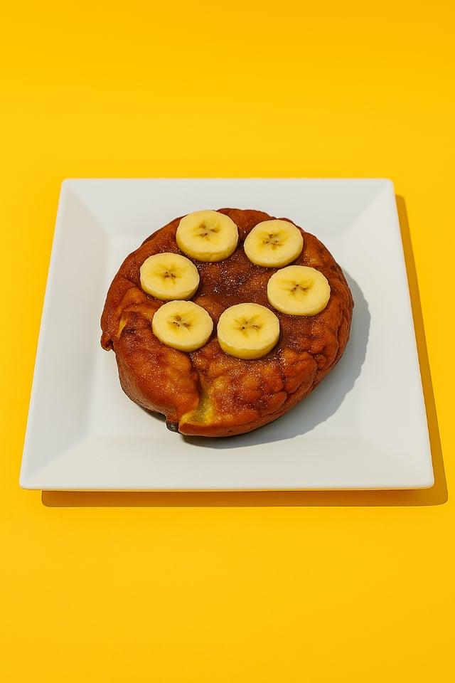 Baked Banana Pecan.
