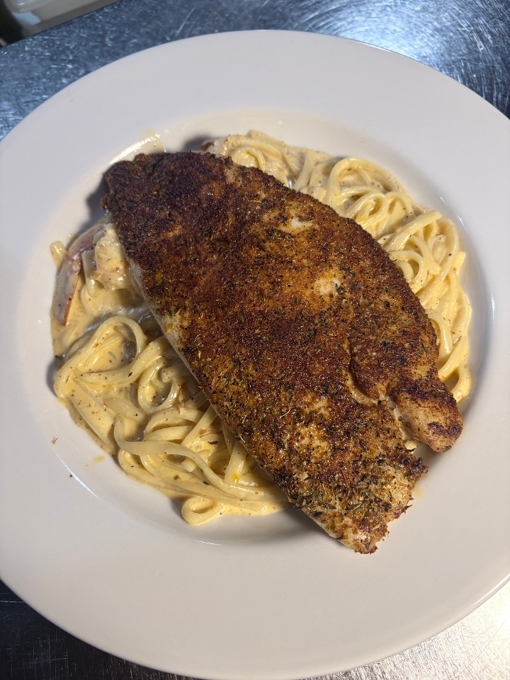 Blackened Red Fish.
