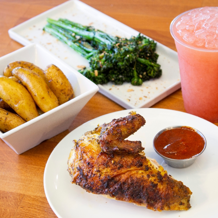 1/4 CHICKEN COMBO.