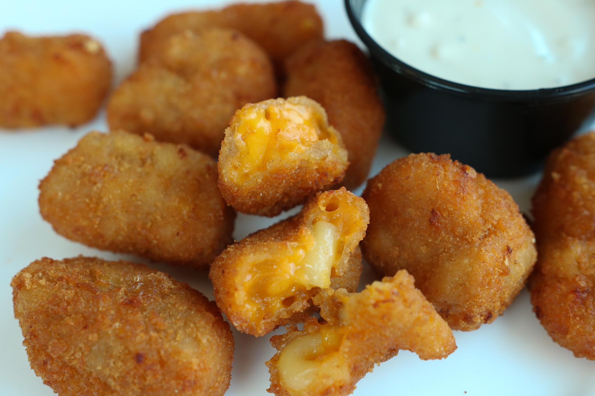 .Mac and Cheese Bites.