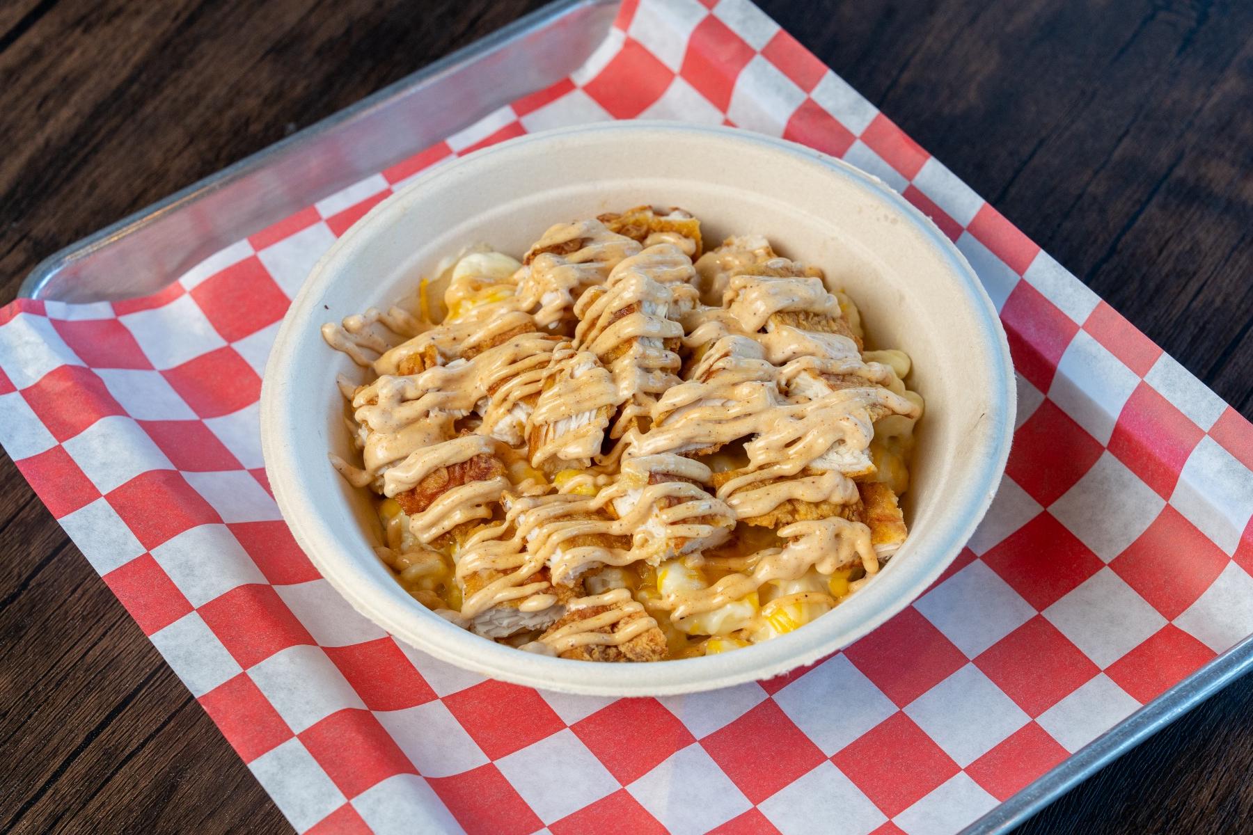 Loaded Mac & Cheese Bowl.