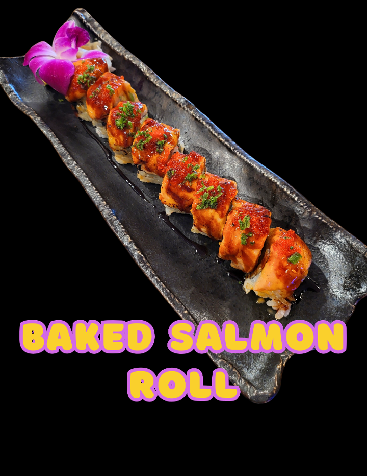 Baked Salmon Roll.