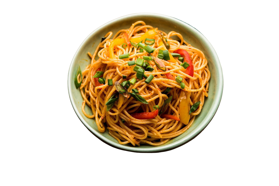 Veg Hakka Noodles.