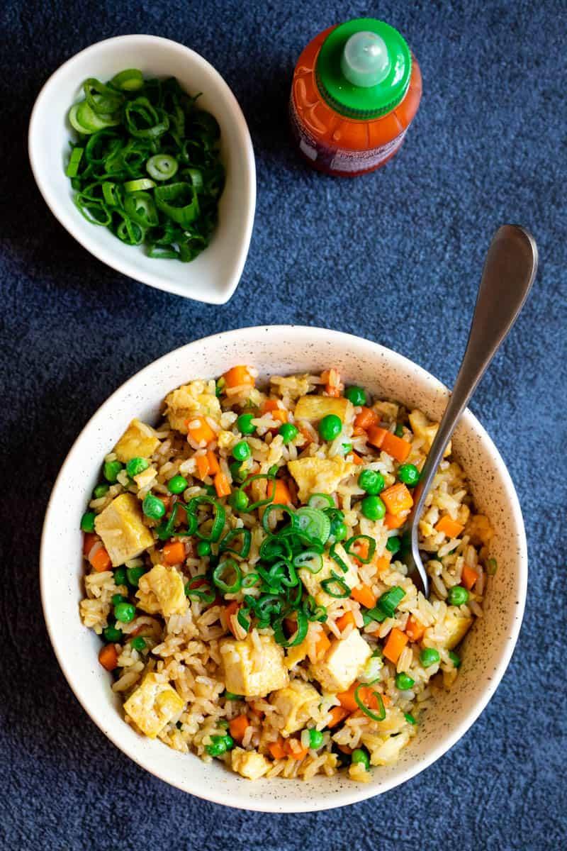 Tofu Fried Rice.