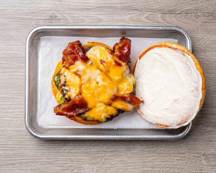 Jalapeño Popper Burger.